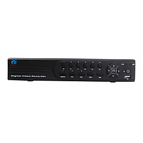 Hybrid DVR (4CH, H.264, SATA Interface, SD Card Slot, VGA Output)