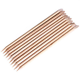 50x Nail Art Wood Stick Cuticle Pusher Remover