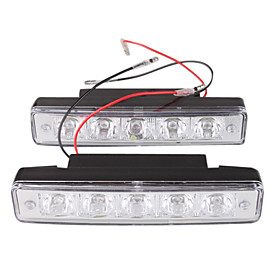 Car Daytime Running Light/Fog Light (2 PCS, 5 OVAL LED)