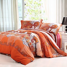Peizili Full / Queen 4-piece Duvet Cover Set Peizili Full / Queen 4-piece Duvet Cover Set