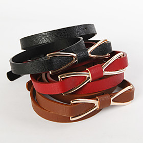 TS Bow Tie Shaped Buckle Wide Belt