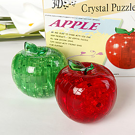 3D Crystal Puzzle - Apple 3D Crystal Puzzle - Apple