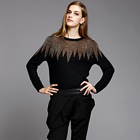 TS Gold Embroidered Long Sleeve Top