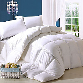 Twin/Full/Queen-size Solid 300 Thread Count Down Comforter