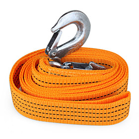 Car Truck Tow Rope Strap With Hooks(3 Meters, 3 Tons) Car Truck Tow Rope Strap With Hooks(3 Meters, 3 Tons)