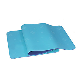 efanna - ecol+�gico TPE yoga pilates mat (6 mm) con cinta adhesiva