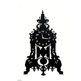 Specification Title Classic Iron Mute Wall Clock Material Iron Hang In Living Rooms, Bedrooms, Nurseries, Offices, Cafes, Hotels Dimensions 29x66.5cm Shipping Weight(kg) 4 Classic Iron Mute Wall Clock