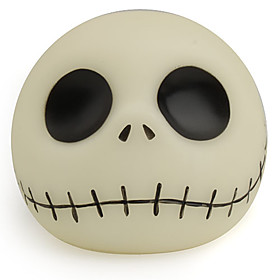 Funny Fluorescent Ghost Head Shaped Coin Bank