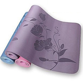antiderrapante eco-friendly 6 mil+�metros yoga mat pilates tpe