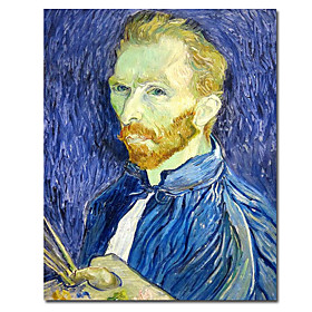Hand-painted Oil Painting by Vincent Van Gogh with Stretched Frame