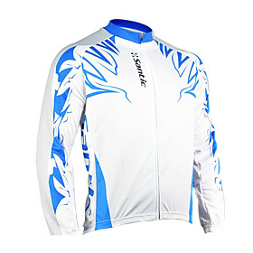 Santic - Men's Cycling Jacket  with 100% Polyster  Winter 2011  White Color