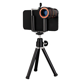 HighlightsInstantly converts your iPhone 4 into a telescope8x optical zoom, 70mm lensGreat for taking pictures from a distanceNew design to run of rays effectively avoiding the contortion of imageTake super wide angle pictures with large luminous fluxHigher visual acutenessGood for color reduction producing high quality photographsSupplied with protection back case (in black or crystal as random)SpecificationColor: Black Bracket Telescope For iPhone4/4S