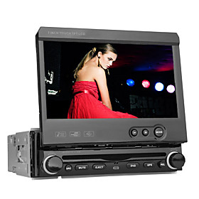 7 Inch Digital Screen 1 Din Car DVD Player (GPS, DVB-T, Bluetooth, RDS)