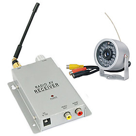 Newest Wireless Micro CCTV Camera with Receiver Set (1.2GHz, Night Vision, 1/3 Inch CMOS)