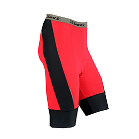 Santic - Mens Coolmax Material Cycling 1/2 Shorts Constrasted Color