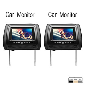 7 Inch Digital Screen Car Headrest DVD Monitor, 1 Pair 7 Inch Digital Screen Car Headrest DVD Monitor, 1 Pair