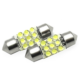 9-LED White Bulbs (2pcs,12V)