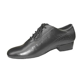 Customize Performance Dance Shoes Real Leather Upper Modern Shoes for Men