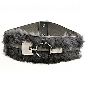 TS Modern Rabbit Fur Belt (More Color)