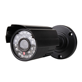 480 TV Lines Video Security Camera CCTV Monitor (24-Infraed LED, 1/3