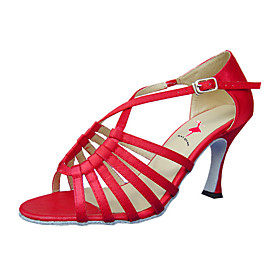 Customize Performance Dance Shoes Satin Upper Latin Shoes for Women Customize Performance Dance Shoes Satin Upper Latin Shoes for Women