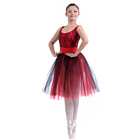 Dancewear Tank Leotard With Tutu Ballet Dress for Women
