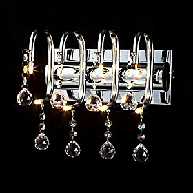 Stylish Crystal Wall Light with 8 Lights