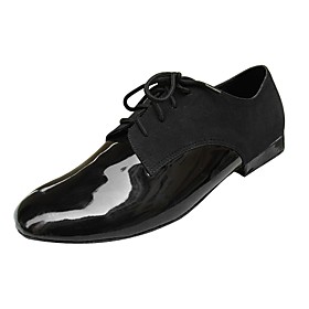 Customize Performance Dance Shoes Real Leather Upper Modern Shoes for Men