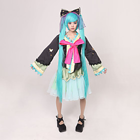 Vocaloid - Hatsune Miku: Project DIVA 2 Courtesan Kimono Cosplay Costume