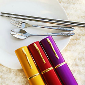 3 in 1 Compact Cutlery Set