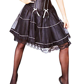 Dancewear Spandex With Lace Ballet Tutu Skirt For Ladies