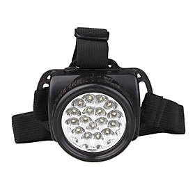 17 LED Ultra Bright Long Shot Durable Headlamp Black