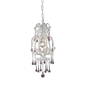 Artistic Crystal Pendant Light with 1 Light