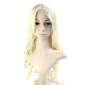 Capless Long 100% Imported Heat-resistant Curly Wave Wig