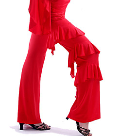 Dancewear Viscose Performance Bottoms For Ladies