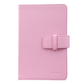 High Quality Synthetic Leather Case Cover for 7 Inch Tablet PC - Pink