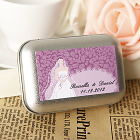 Personalized Favor Tin - Being Bride (Set of 12)