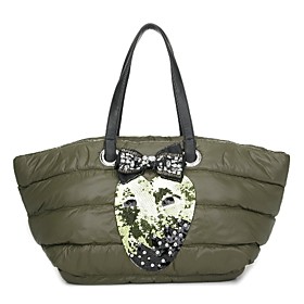 TS Puff Quilt Tote Bag