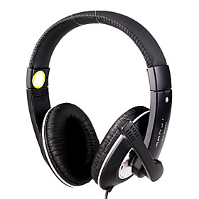 3.5mm Stereo MJ-803MV Fashion Over-ear MP3/MP4 Headphone With Microphone