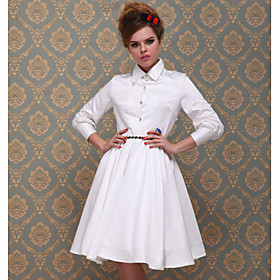 TS VINTAGE Skirt Blouse Full Swing Dress
