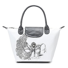 TS Venetian Mash Print Tote Bag (More Colors)(39cm 26cm 15cm)