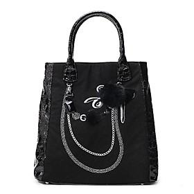 TS Smile Snake Skin Tote Bag (More Colors)(36cm 36cm 10cm) TS Smile Snake Skin Tote Bag (More Colors)(36cm 36cm 10cm)