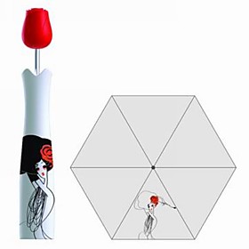 Rose Umbrella - Geisha
