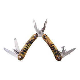 Stainless Steel Multi-Function Pocket Foldable Pliers Toolkit