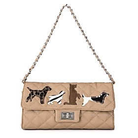 TS Puppy Quilted Small Shoulder Bag (More Colors)(29cm 14cm 8cm) TS Puppy Quilted Small Shoulder Bag (More Colors)(29cm 14cm 8cm)