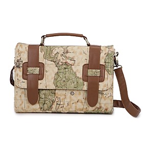TS World Map Flap Messenger Bag(30cm 24cm 7cm) TS World Map Flap Messenger Bag(30cm 24cm 7cm)