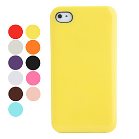 Candy Colors Case with Screen Protector for iPhone 4 and 4S (Assorted Colors)