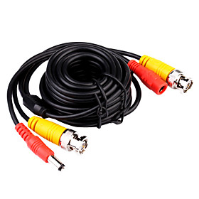 CCTV Cable, Video Power Cable, RG59 Coaxial Cable, Length: 5m