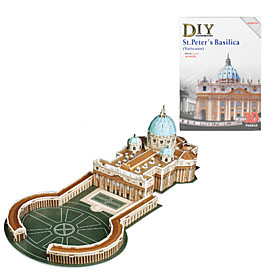 Vaticano St. Peter's Basilica 3D DIY Puzzle