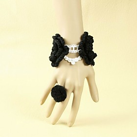 Statement Flower and Lace Bracelet Statement Flower and Lace Bracelet